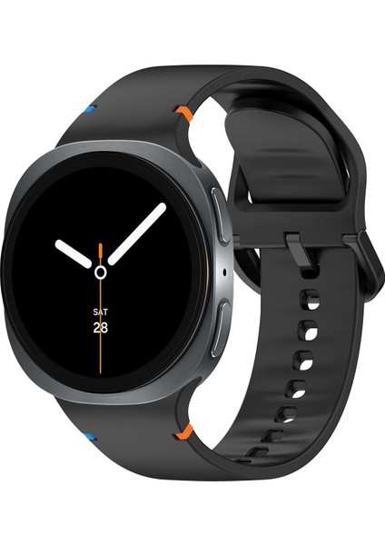 Galaxy Watch 8 / Classic / 2025 Serisi 40 mm / 44 mm / 46 mm Uyumlu Su Geçirmez Yumuşak Silikon Spor Kayış (20 mm)