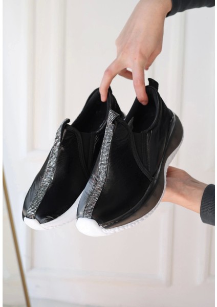 Hılly Siyah Paraşüt Spor Ayakkabı modelleri