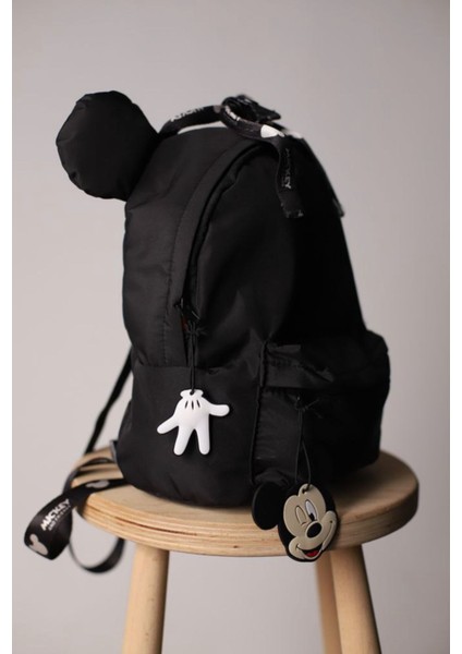 Unisex Mickey Desenli Çocuk Sırt Çantası fırsatları