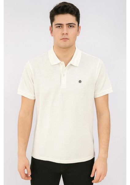 Gewer Slim Fit Erkek Kısa Kol Polo Yaka Tshirt - 7350