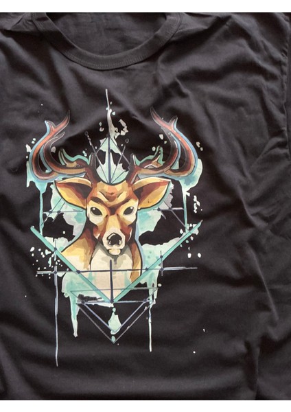 Geyikbaskılıtişört