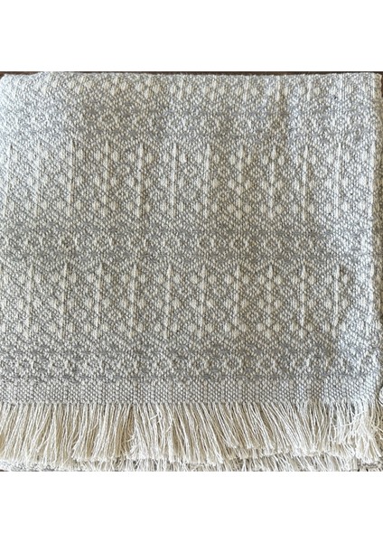 Ilmeki Destina Gri Koltuk Örtüsü / Yatak Örtüsü / Pike – 170X210 cm – %100 Geri Dönüştürülmüş Iplik – Şık ve Doğal Dokuma fiyatları