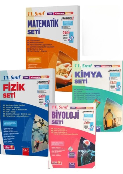 11. Sınıf Anadolu Lisesi Sayısal Set