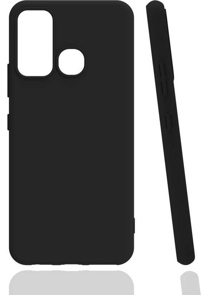 Infinix Hot 9 Kılıf Cppl Biye Silikon-Siyah