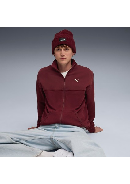 CLASS Pinnacle Track Bordo Erkek Fermuarlı Sweatshirt indirimleri