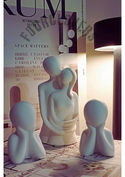 Dekoratif 2 Çocuklu Aile Seti fiyatları