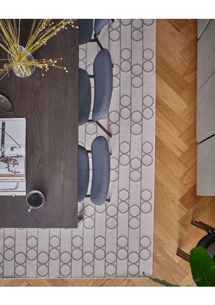 Vangsta Yemek Masası 120 -180 x 75 cm Açılır Siyah Kahverengi 4-6 Kişilik Melamin Kaplama indirimleri