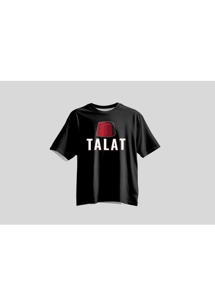 Tolga Turan Özel Ittihat Serisi Pamuklu Baskılı Beyaz Siyah T-Shirt Modelleri