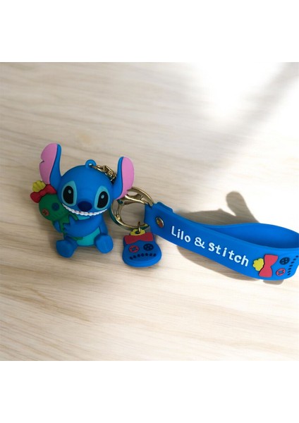 Stich Figürlü Anahtarlık & Çanta Süsü