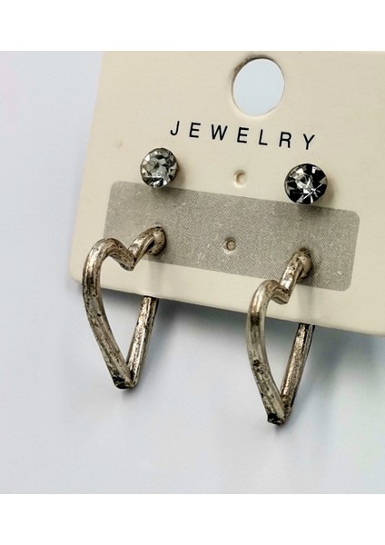 Renkli Kararmaz Papatya Figürlü Lüks Küpe