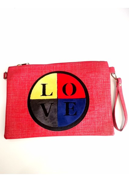 Renkli El Portföy Çanta