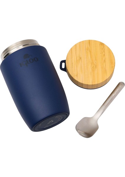 Çelik Yemek Termos - Igloo - Bamboo - 500 ml - Lacivert - 205789 fiyatları