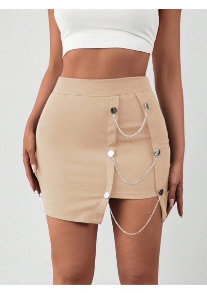 Zincirli Mini Etek S241008 modelleri