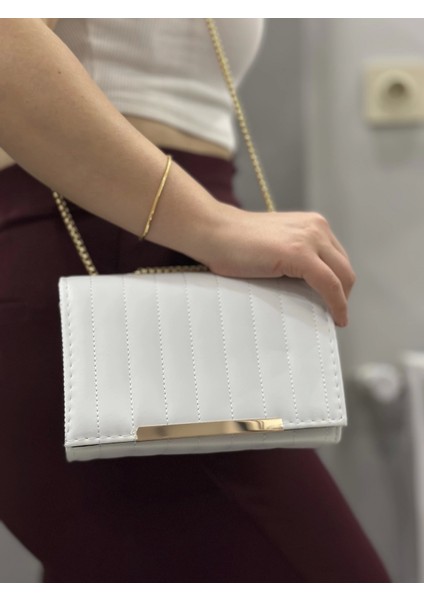 Cessi Beyaz Cilt Çanta modelleri