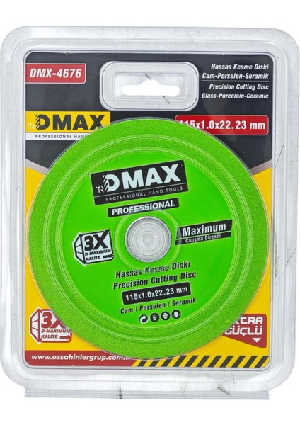 DMX4676 Cam - Seramık Hassas Kesme Dıskı Testere 115 mm