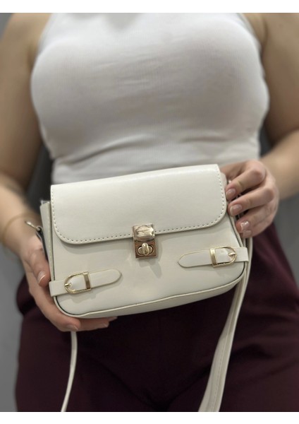 Zerej Kemerli Krem Cilt Çanta fırsatları