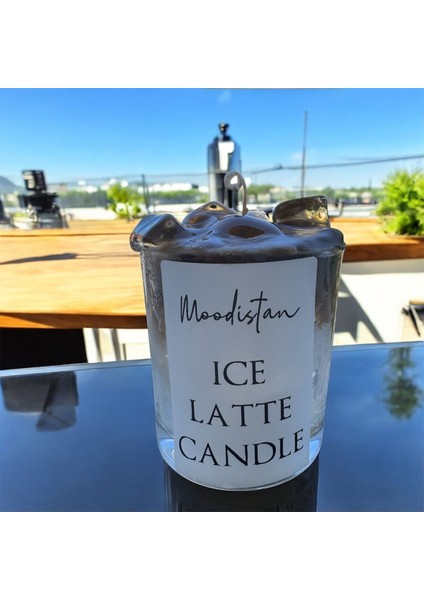 Kahve Kokulu Ice Latte Mum modelleri