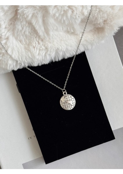 Dünya Kolye, Çelik Dünya Yuvarlak Kolye