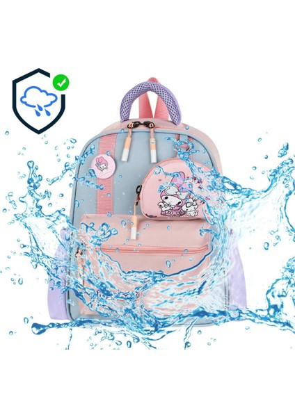 Kız Çocuk Anaokulu Sırt Çantası Melodi-Labubu Kreş Çantası 33*25 cm Ortopedik Su Itici Kumaş fiyatları