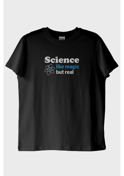Science Like Magic But Real Baskılı Bilim Temalı Tişört (Xxl)