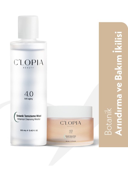 Anti-Aging Hyaluronik Asit Botanik Onarıcı Misel Krem Kolajen Antiaging At Kestanesi Gülsuyu Melisa