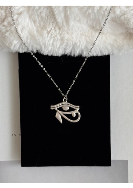 Ra'nın Gözü Kolye, Ra'nın Gözü Mısır Mitolojik Çelik Kolye Horus Kolye