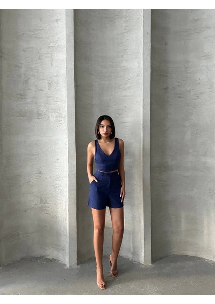 Şortlu Keten Takım S255014 fiyatları