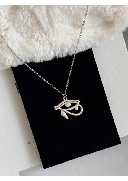 Ra'nın Gözü Kolye, Ra'nın Gözü Mısır Mitolojik Çelik Kolye Horus Kolye indirimleri