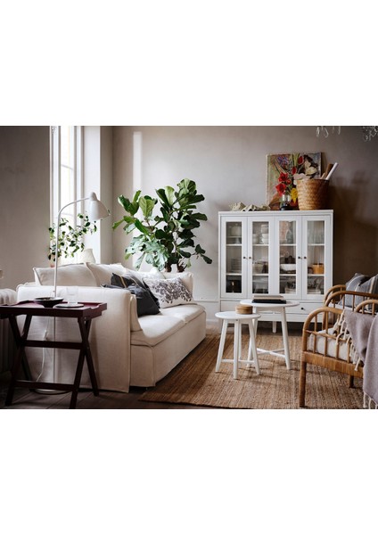 Lohals Jüt Halı 160 x 230 cm Natürel Dayanıklı Düz Dokuma modelleri