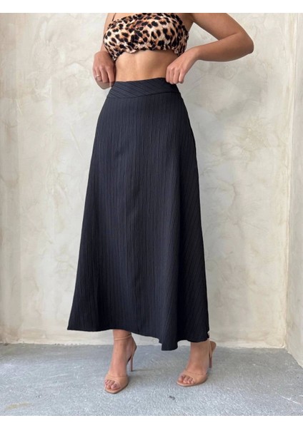 Uzun Astarlı Etek S255043