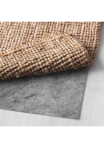 Lohals Jüt Halı 160 x 230 cm Natürel Dayanıklı Düz Dokuma fırsatları