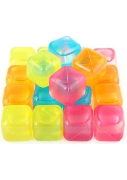 Serinletici ve Rengarenk Buz Küpleri 20 Adet