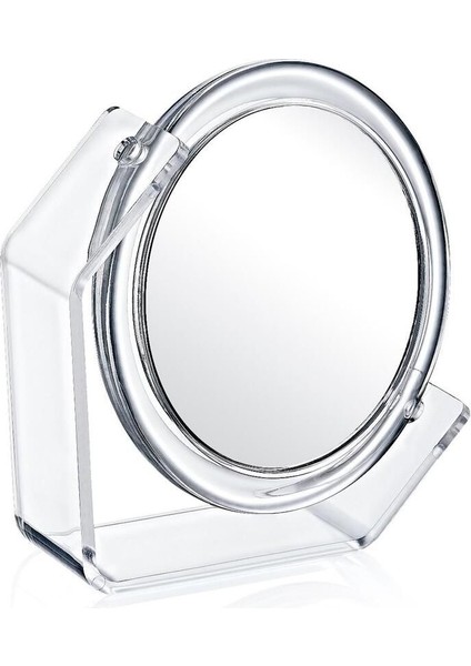 Oval Makyaj Aynası 360 Derece Dönen Çift Taraflı Yakınlaştıran Ayna fiyatları