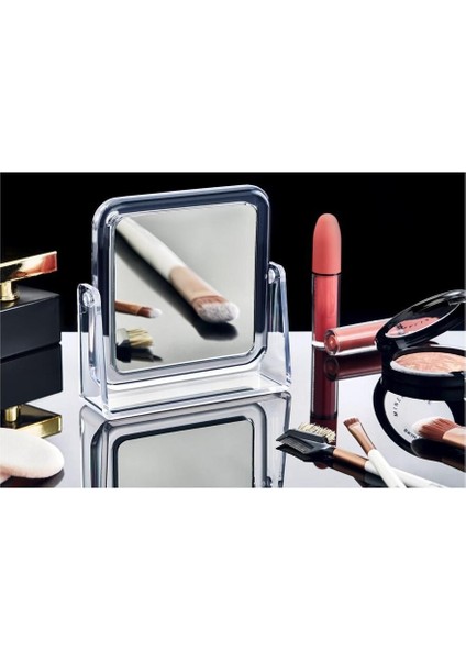 360 Derece Dönen Yakınlaştıran Kare Makyaj Aynası modelleri