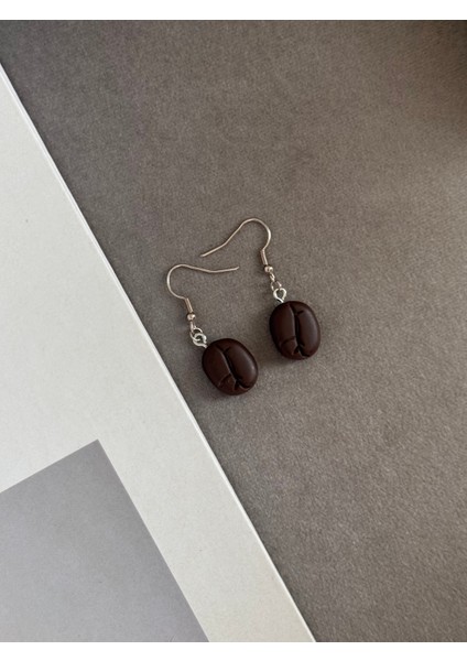 Kahve Çekirdeği Küpe, Kahveli Küpe fiyatları