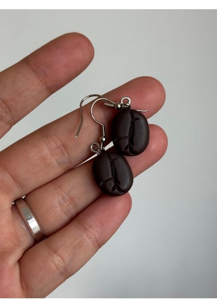 Kahve Çekirdeği Küpe, Kahveli Küpe modelleri