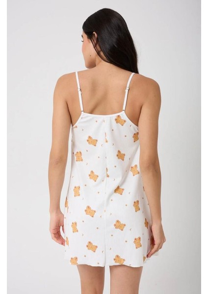 Kadın Askılı Pijama Elbise modelleri