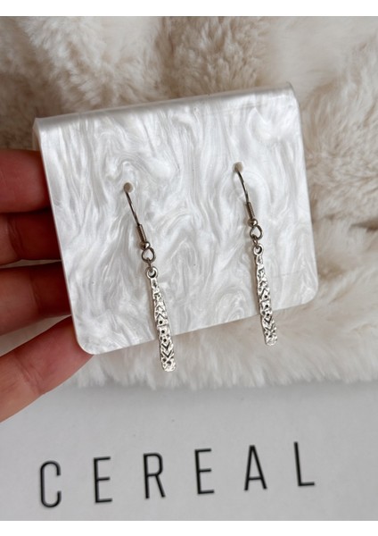 Antik Çubuk Gümüş Kaplama Küpe modelleri