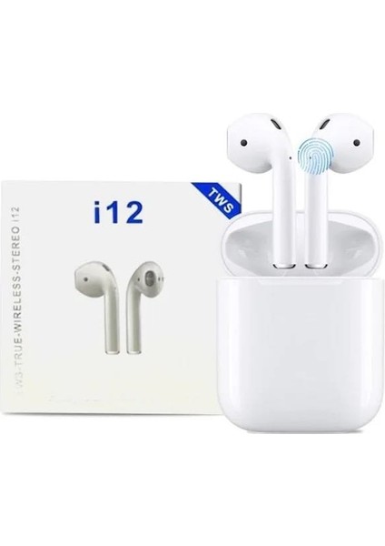 I12 Tws Bluetooth Kablosuz Kulaklık - Dokunmatik Kontrol - Şarj Kutulu fiyatları