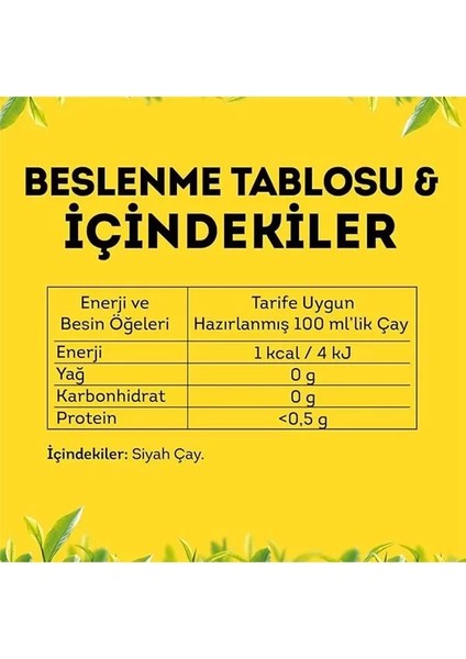 Yellow Label Demlik Poşet Çay 48'li Paket fiyatları