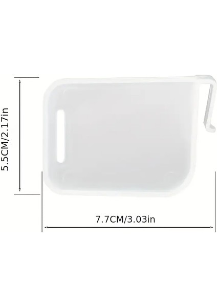 10'lu Şeffaf Plastik Buzdolabı Kapak Içi Ayırıcı Seti | Raf Düzenleyici Organizer | Mutfak Dolap Içi Aksesuar indirimleri