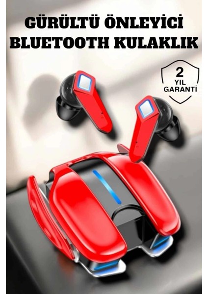 Bluetooth 5.1 Kablosuz Kulaklık Uzun Pil Ömrü ve Gürültü Engelleme
