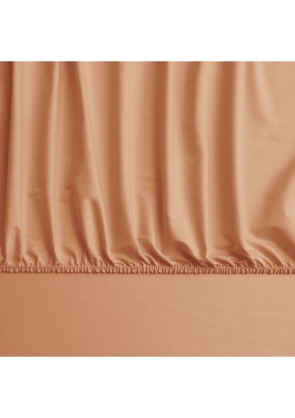 Mix&match Pamuk Saten Tek Kişilik Lastikli Çarşaf Turuncu fiyatları