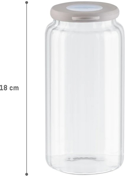 Voyana Optikli Borosilikat Cam Kavanoz - 960 ml modelleri