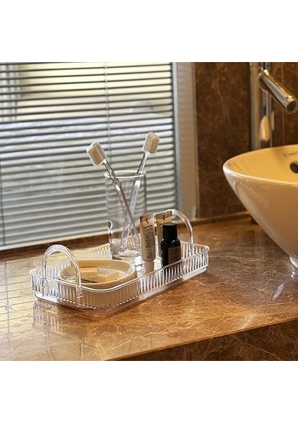 Düzenleyici Organizer Banyo Rafı (Şeffaf) fiyatları