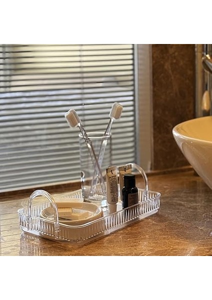 Düzenleyici Organizer Banyo Rafı (Şeffaf) modelleri