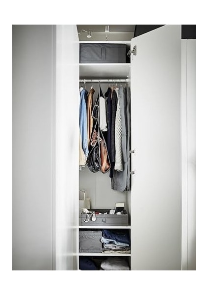 Çekmece Içi Bölmeli Kutu, Koyu Gri Renk Meridyendukkan 44X34X11 cm Takı-Kemer-Aksesuar Düzenleyici Organizer fiyatları