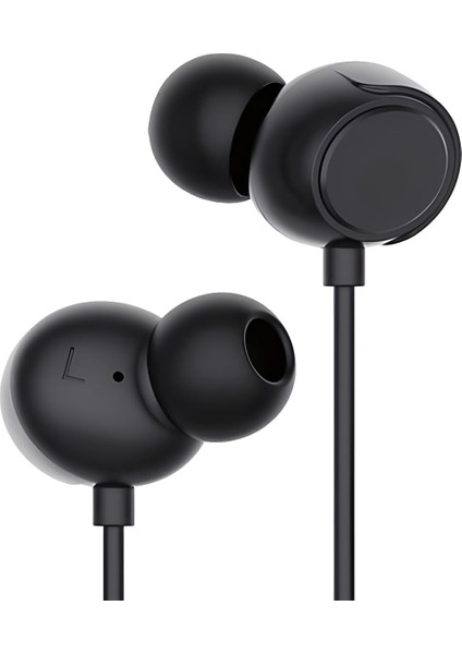 Labs Blogy BR05 Kulakiçi Kulaklık, Kablolu, Dahili Mikrafon, (Siyah)