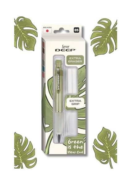 Deep Klm & Grıp & Sılgı Yedeklı Set 05MM Yaprak Yesılı modelleri