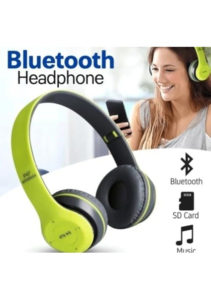 Kablosuz Katlanabilir Kulak Üstü Fıstık Yeşil Solo Kulaklık Wireless fiyatları